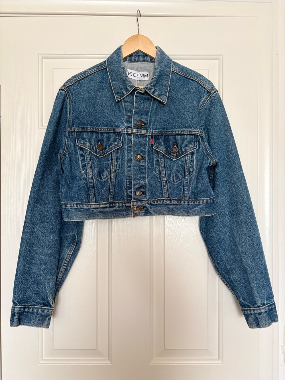 E.B. Denim Revolve Denim Vtg. 90s style Levis Jacket✨NWT Sz Small